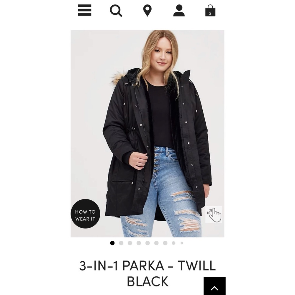 Torrid Winter Coat